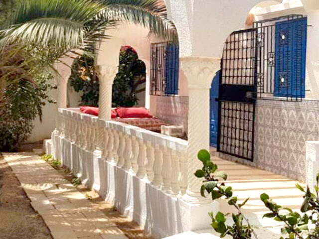 Maison Erriadh Menzel Sonia Churasco Caja Les Palmiers Djerba Tunisie