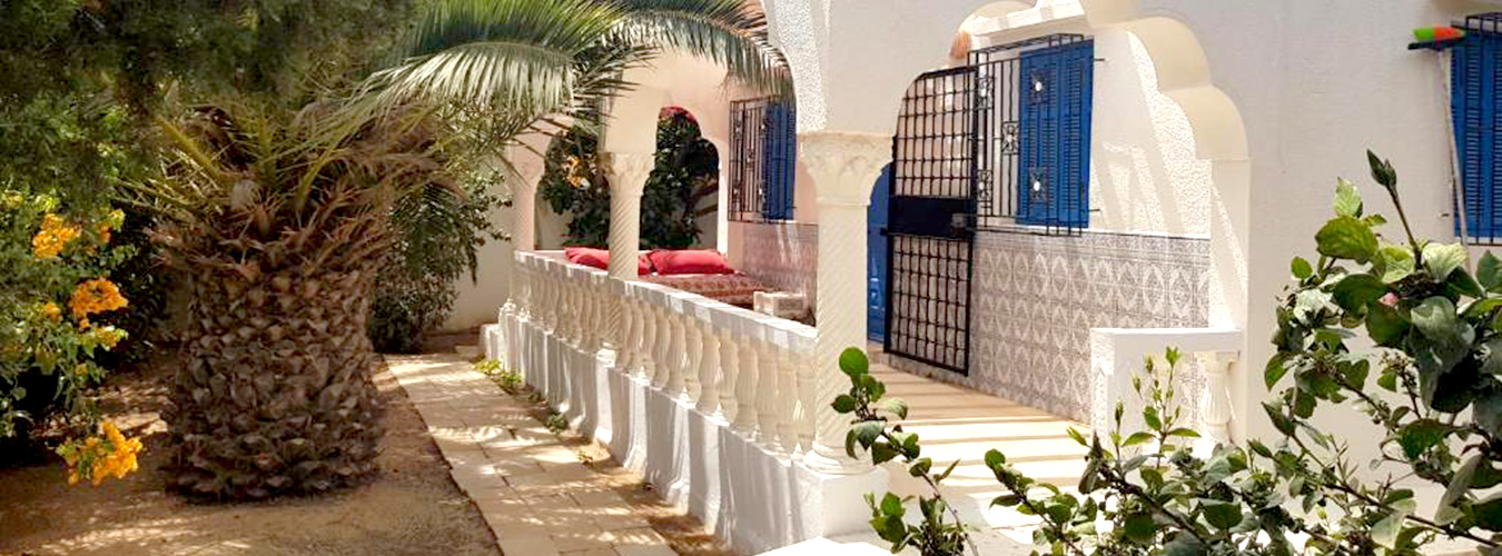 Maison Erriadh Menzel Sonia Churasco Caja Les Palmiers Djerba Tunisie